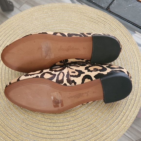 Sam Edelman Leopard 🐆 Print Loafers size 7M - Picture 5 of 6